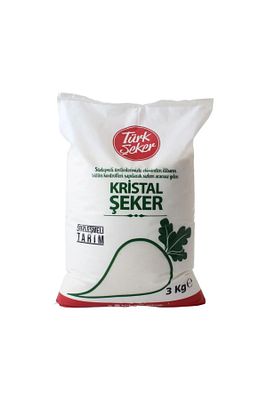 3kg Toz Şeker ürün fotoğrafı