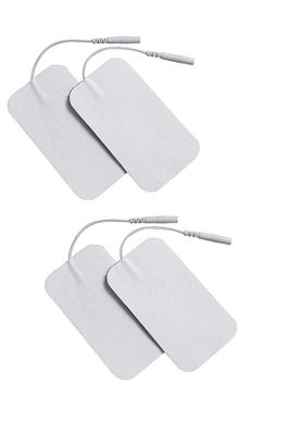 Tens Pedi Fizik Tedavi Cihazı Için Yapışkanlı Tens Elektrodu 5 Cm X 9 Cm 4 Adet Soketli ürün fotoğrafı