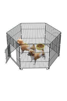 Katlanır Metal Köpek Oyun Alanı , Evcil Hayvan Oyun Eğitim Alanı , Köpek Çiti , Tavşan Çiti 60/44 ürün fotoğrafı