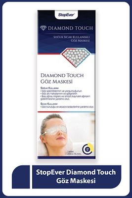Diamond Touch Göz Maskesi | Soğuk & Sıcak Kullanıma Uygun | 2 Adet ürün fotoğrafı