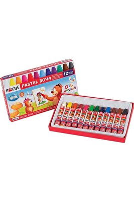 Pastel Boya 12 Renk King Size Fa34012pb12rks ürün fotoğrafı