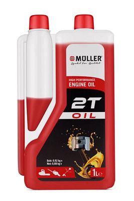 Müller 2 T 2 Zamanlı Motor Yağı Benzinli Testere Ve Tırpan Yağı 1 Lt ürün fotoğrafı