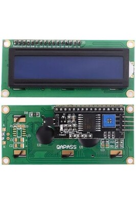 Arduino 2X16 Lcd Ekran (I2C Modüllü) ürün fotoğrafı