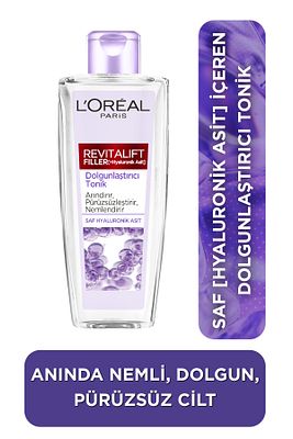 L'oréal Paris Revitalift Filler Dolgunlaştırıcı Tonik 200ml - Hyaluronik Asit ürün fotoğrafı