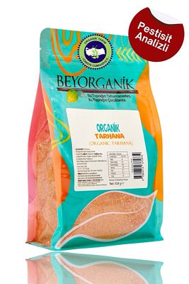ORGANİK Kırmızı Köy Tarhanası 500gr (PESTİSİT VE AFLATOKSİN ANALİZLİ) ürün fotoğrafı