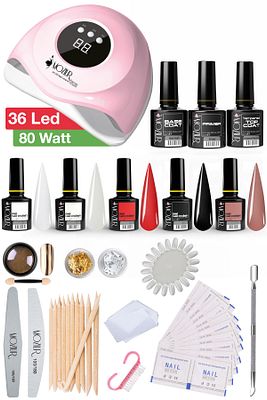 Evde Kalıcı Oje Seti (5 ADET 10ML KALICI OJE) ürün fotoğrafı