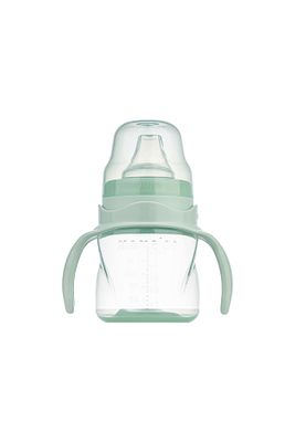 Kulplu Akıtmaz Alıştırma Bardağı, 160 Ml, Powder Green, 6 Ay , 1 Adet ürün fotoğrafı