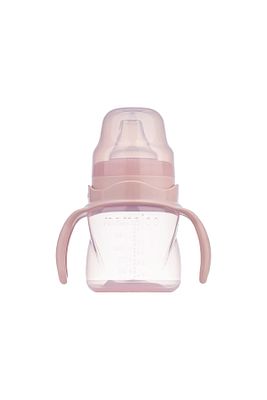 Kulplu Akıtmaz Alıştırma Bardağı, 160 Ml, Powder Pink, 6 Ay , 1 Adet ürün fotoğrafı