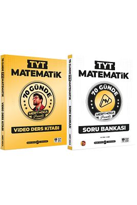 2026 Tyt 70 Günde Matematik Kampı Video Ders Kitabı Ve Tyt Matematik Soru Bankası Seti ürün fotoğrafı