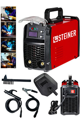 250 Amper İnverter Mega Stick Çift Kartlı Hava Soğutmalı Dijital Göstergeli Çanta Kaynak Makinesi ürün fotoğrafı