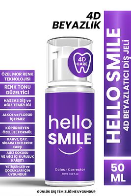 Hello Smile 4d Beyazlatıcı Diş Jeli 50 ml ürün fotoğrafı
