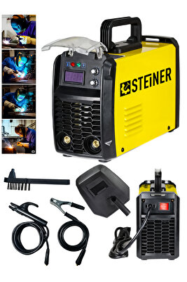 250 Amper İnverter Mega Stick Çift Kartlı Hava Soğutmalı Dijital Göstergeli Çanta Kaynak Makinesi ürün fotoğrafı