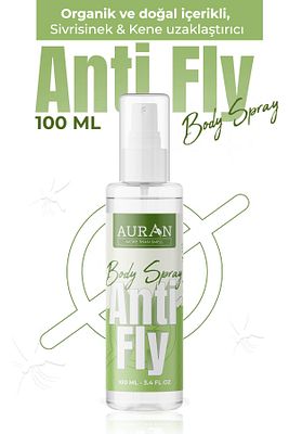 Anti-fly Sinek, Sivrisinek, Kene Ve Haşere Kovucu, Vücut Koruyucu, Bitkisel Sinek Savar Sprey 100ml ürün fotoğrafı
