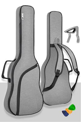 Elc-40 Case Elektro Gitar Çantası Su Geçirmez Kalın Kılıf (capo Hediye) ürün fotoğrafı