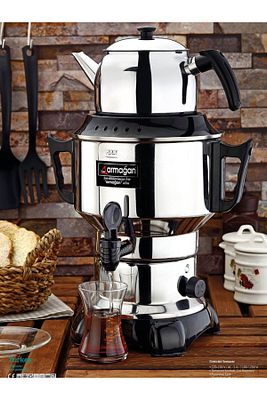 Elektrikli Semaver 4,5lt Çelik Yapı ürün fotoğrafı