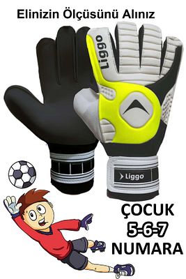 Reflex Çocuk Kaleci Eldiveni Bilek Bandajlı 5-6-7 Numara ürün fotoğrafı