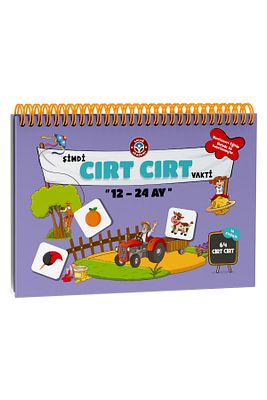12-24 Ay Cırt Cırtlı Etkinlik Kitabı ürün fotoğrafı
