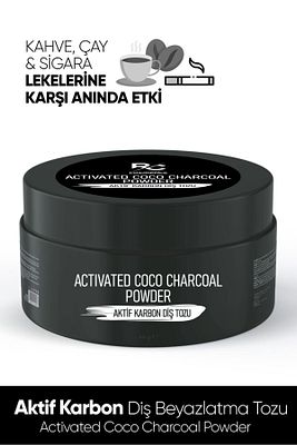 Aktif Karbonlu Diş Beyazlatma Tozu | Sigara, Çay & Kahve Lekelerine Karşı | Formül ürün fotoğrafı
