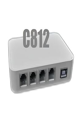 Arayan Numarayı Gösteren Cihaz C812 | Sabit Hat Caller Id | Telefon Hat Ayırıcı ürün fotoğrafı