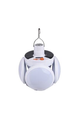 Yuvarlak Solar Led Kamp Lambası – Işıldak – Usb’den / Gün Işığında Şarj- 5 Kanatlı – 90° ürün fotoğrafı