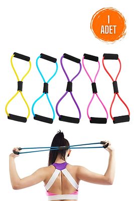 Pilates Jimnastik Egzersiz Bant Yoga Lastik Spor Kondisyon ürün fotoğrafı