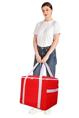 Kamp Piknik Termos Çanta 30 Litre Kırmızı 36 X 31 X 31 Cm ürün fotoğrafı