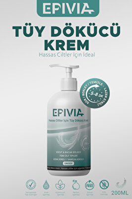 Tüy Dökücü Krem 200 ml - Hassas Ve Tüm Cilt Tipleri ürün fotoğrafı