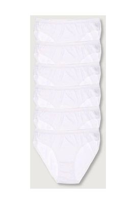 Kadın Beyaz 6'lı Paket Bikini Külot Elf568t0635ccm6 ürün fotoğrafı