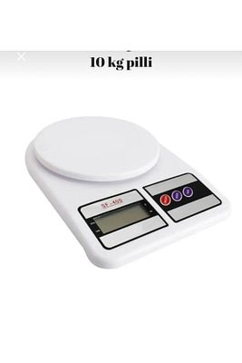 Dijital Hassas Mutfak Terazisi 10 Kg Kapasiteli 7024 Sağlam ürün fotoğrafı