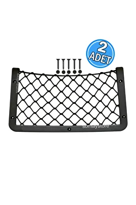 2 Adet Tekne Eşya Filesi 32x17cm Siyah ürün fotoğrafı