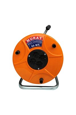 3x2,5 50 Mt Kablolu Makara Cca Kablo ürün fotoğrafı