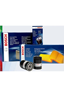 Uzmanparça Corolla 1.33 1.6 Benzinli Filtre Bakım Seti 2009-2018|hava+yağ+standart Polen ürün fotoğrafı