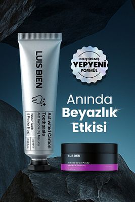 Diş Beyazlatma Seti | Aktif Karbonlu | Çay, Kahve ve Sigara Lekesi Karşıtı | Plak Önleyici ürün fotoğrafı