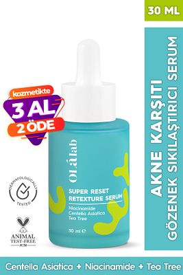 Akne Ve Siyah Nokta Karşıtı Gözenek Sıkılaştırıcı Niacinamide Cilt Serumu 30ml ürün fotoğrafı