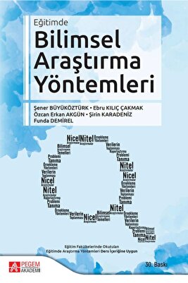 Eğitimde Bilimsel Araştırma Yöntemleri ürün fotoğrafı
