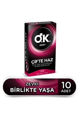 Prezervatif 10 Adet - Çifte Haz ürün fotoğrafı