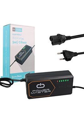 PM-31125 72 Volt - 20 Amper C16 Uçlu Elektrikli Bisiklet Şarj Cihazı ürün fotoğrafı