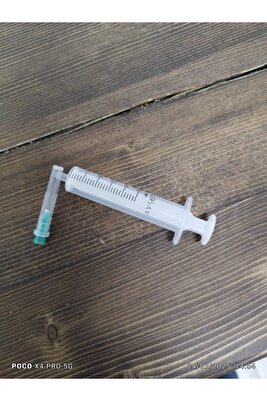 Ayset Steril Enjektör 5 Cc Yeşil ayset ( 1 Kutu - 225 Adet) Enjektör ürün fotoğrafı