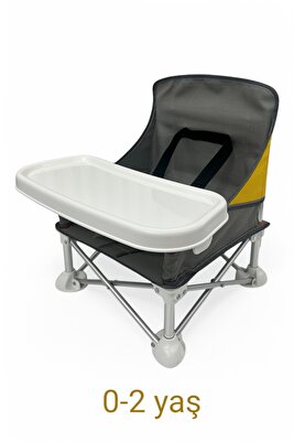 Portatif Katlanabilir Taşınabilir Mama Sandalyesi (6AY-24AY) ürün fotoğrafı
