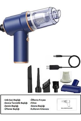 St-6638c 12000pa Çok Fonksiyonlu Vakumlu Araç Süpürgesi ürün fotoğrafı