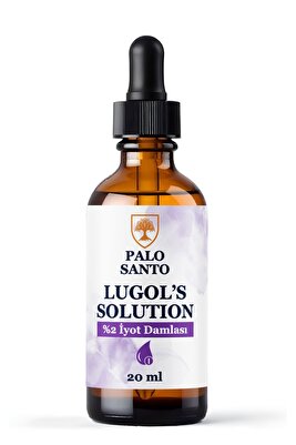 20 Palo Santo Lugol's Solution Iyot %2 Damla 20 ml ürün fotoğrafı