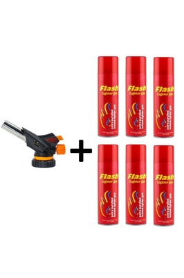 1300 Derece Profesyonel Pürmüz Çakmak Ws-509c Kafa Çakmak 4 Adet Gaz Hediye Hobistan 4flash ürün fotoğrafı