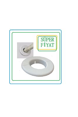 Klima Borusu Delik Kapatma Dekoratif Kapak Boru Kapağı Plastik 11 cm Çap ürün fotoğrafı