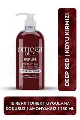 Bad Girl Koyu Kırmızı Geçici-renkli Amonyaksız Saç Boyası 250 ml ürün fotoğrafı