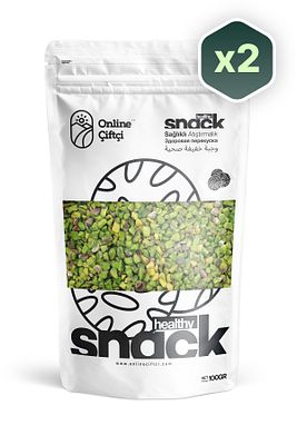 Antep Fıstığı Pirinç Boz Fıstık 2x100Gr ürün fotoğrafı