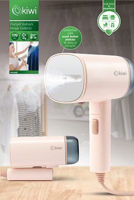 KSI-645 Katlanabilir Portatif Buharlı Dikey Ütü & Kırışık Giderici Pembe 30417684 ürün fotoğrafı