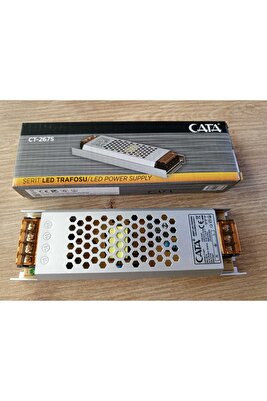 12,5 Amper 150w Ultra Slim Şerit Led Trafosu Ct-2675 ürün fotoğrafı