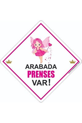 Dikkat Arabada Bebek Var/pleksi Ikaz Levhası/ Peri Kızı ürün fotoğrafı
