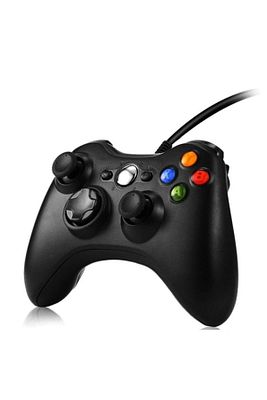 Xbox 360 Kablolu Oyun Kolu (pc Ve Xbox 360 Uyumlu) - Siyah ürün fotoğrafı