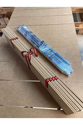 Pazarcı Tezgah Takımı Kampet Tahtası -pazarcı Tezgahı-portatif Tezgah ürün fotoğrafı